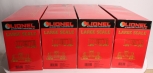 Lionel 8-87015 G Scale 1996 Christmas Boxcars (4) NIB