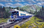 Robert West BNSF 'Creative Memories' Train Art Print - Signed