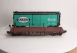 LGB 47913 New York Central Boxcar & USA Trains CP Flatcar w/Stakes