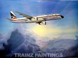 Soaring' Aircraft Art Print - S&N